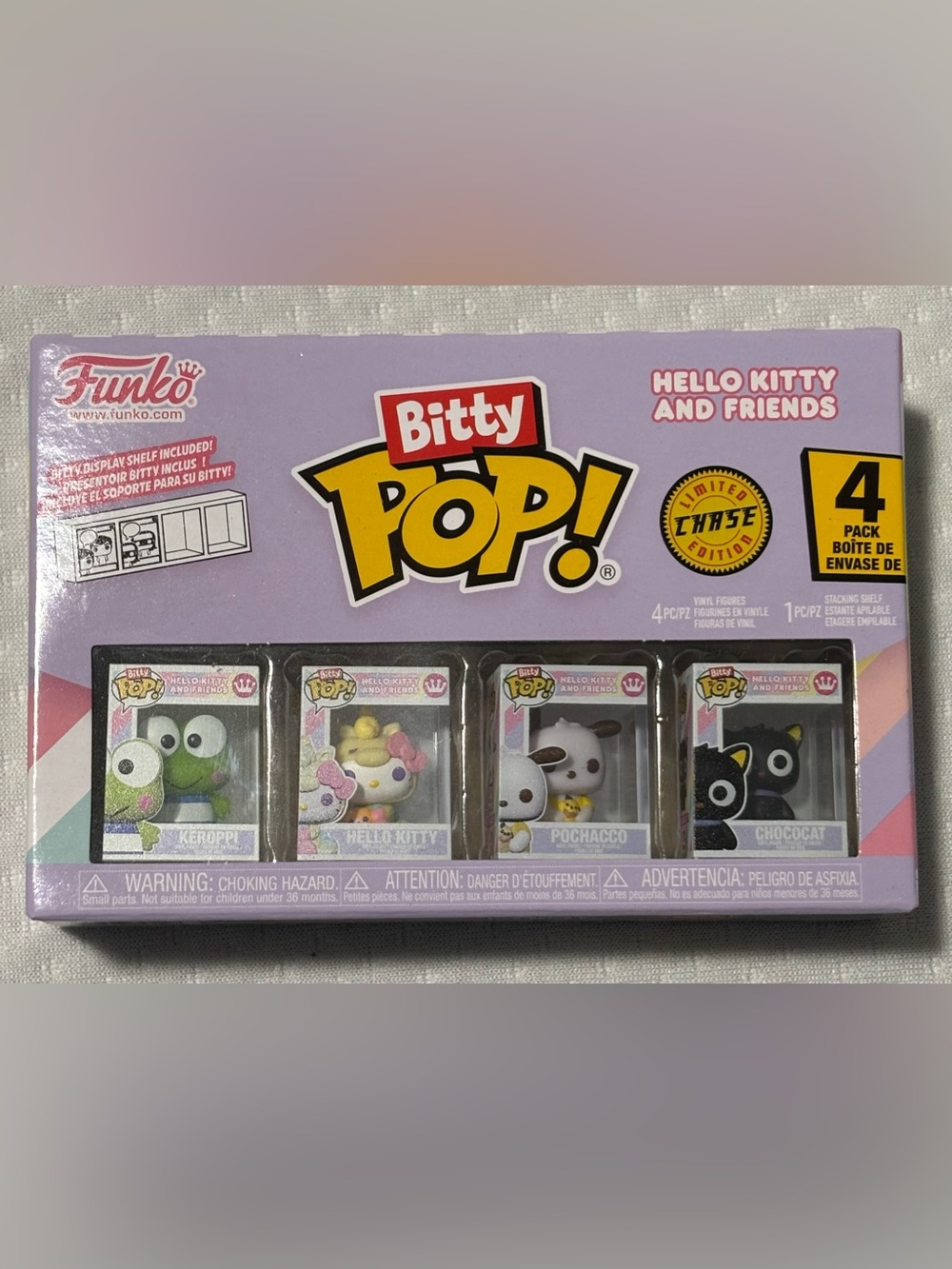 🩷 Hello Kitty Bitty Funko Pop Keroppi, Hello Kitty, Pochacco and Chococat! 🐈‍⬛